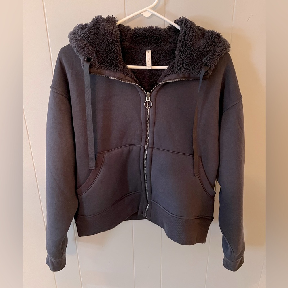 Athleta reversible hoodie
